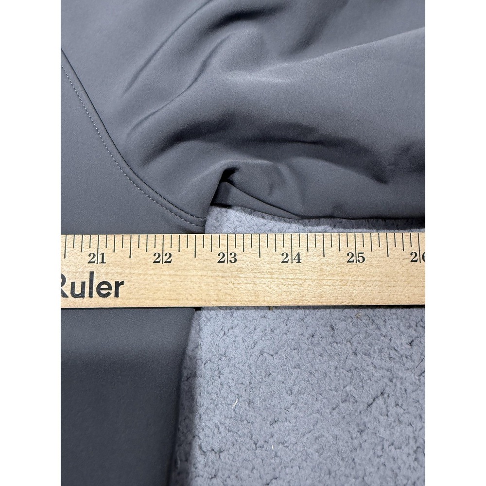 BYLT Jacket Mens Large Gray Hooded Full Zip Softshell Governor's 25 Logo - Picture 7 of 9